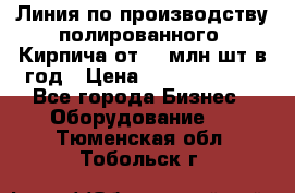 Линия по производству полированного  Кирпича от 70 млн.шт.в год › Цена ­ 182 500 000 - Все города Бизнес » Оборудование   . Тюменская обл.,Тобольск г.